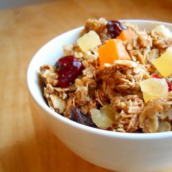 Homemade Tropical Granola