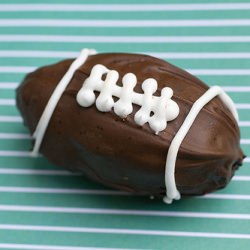 Chocolate Peanut Butter Footballs