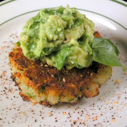 Latkes w/ Gaucamole & Ancho Salt