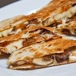 Mushroom Quesadillas