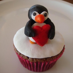 Chocolate Cherry Mudcake Cupcakes