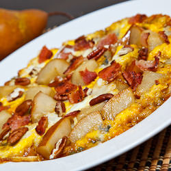 Pear and Gorgonzola Omelette