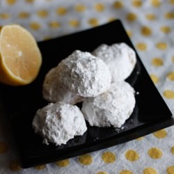 Vegan Lemon Drop Cookies