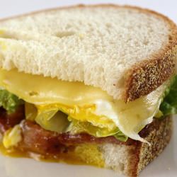 A Classic BLT with a Fried Egg