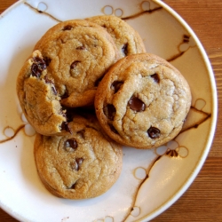 Browned Butter Choco Chip Cookies