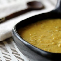 Golden Lentil Dal with Coconut Milk