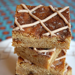 Snickerdoodle Blondies