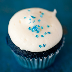 Blue Velvet Cupcake