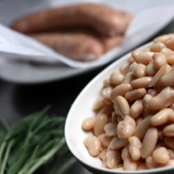 Chicken Sausage, White Beans & Sage