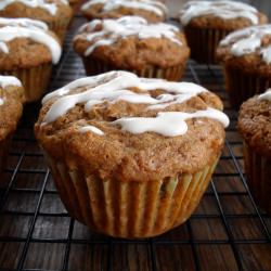 Carrot Cake Breakfast Muffins