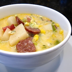 Corn & Chorizo Chowder