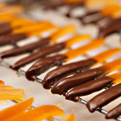 Candied orange peels