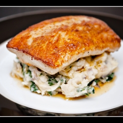 Pan-Fried Mahi and Colcannon