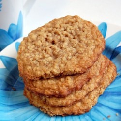 Old-Fashioned Plain Oatmeal Cookies