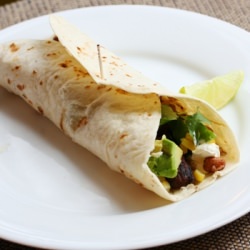 Grilled Lamb Tortilla Wraps