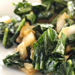 Kale with Fennel and Garlic