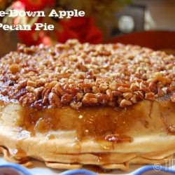 Upside-Down Apple Pecan Pie