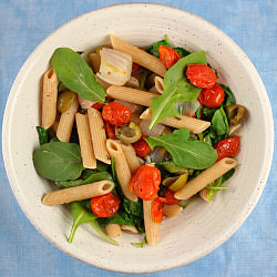 Pasta with Roasted Vegetables