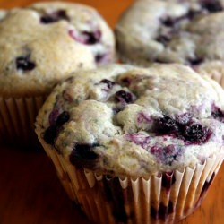 Egg-Free Blueberry Muffins