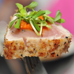 Baharat Panko Crusted Albacore Tuna