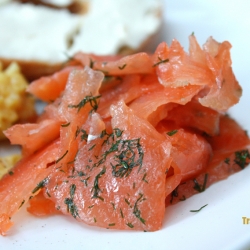 Homemade Gravlax (Cured Salmon)