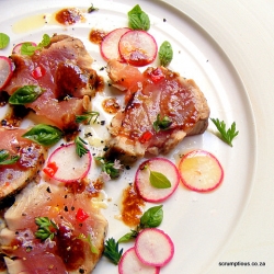 Seared Peppered Tuna