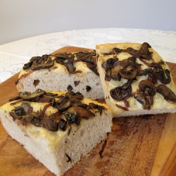 Mushroom Focaccia