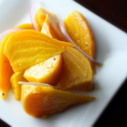 Golden Beets in Citrus Vinaigrette