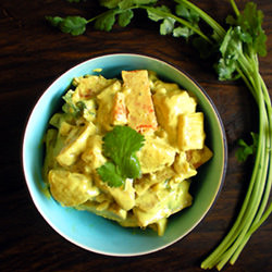 Vegetarian Tempeh Curry