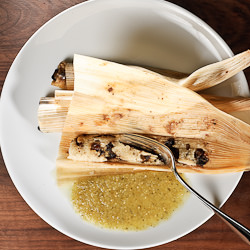 Vegetarian Nuevo Leon Style Tamales