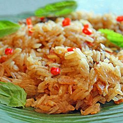 Savory Sticky Rice with Mushrooms