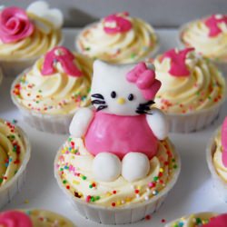 Hello Kitty Cupcakes