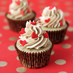 Hazelnut Cappuccino Cupcakes