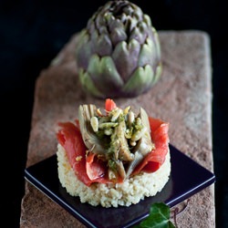 Smoked Salmon and Artichokes