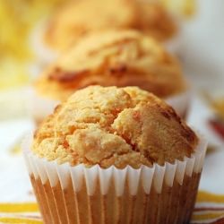 Sweet Potato Corn Muffins