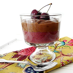 Cherry Chocolate Pudding