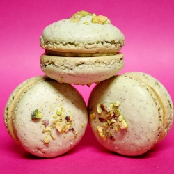 Pistachio Macarons