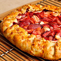 Strawberry-Apple Galette