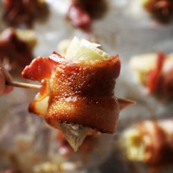 Bacon Wrapped Artichoke Hearts