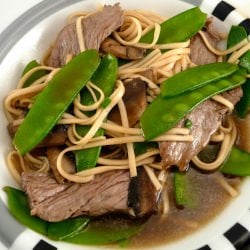 Ginger Udon with Beef