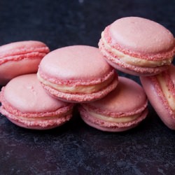 Rose Macarons