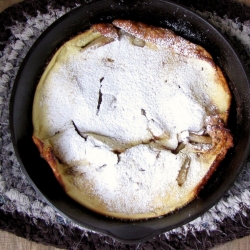 Apple or Pear Oven Crepe Cake