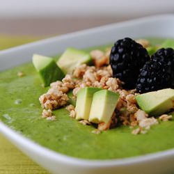 Creamy Avocado Smoothie (In A Bowl)