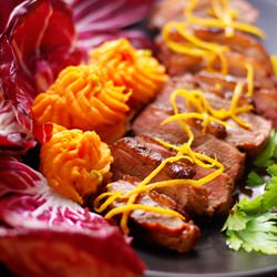 Duck Breast & Orange Rose Madeira