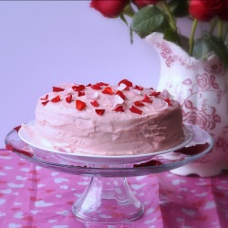 Rose Petal Cake