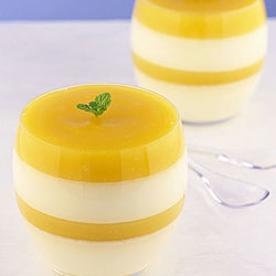 Lemon Curd Panna Cotta