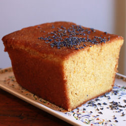 Lavender Lemon Poundcake