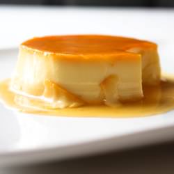 Caramel-topped Flan