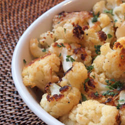 Golden Roasted Cauliflower