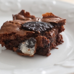 Oreo Cookie Brownies